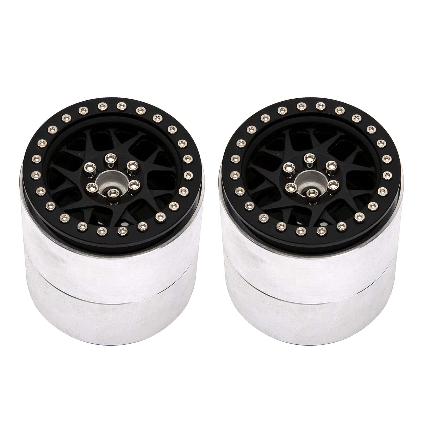 4Pcs Vgoohobby Ruedas de Aluminio de 2.2" RC Beadlock - Imagen 3