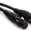 Cable de Micrófono XLR Hembra a XLR Macho de la Serie Pro
