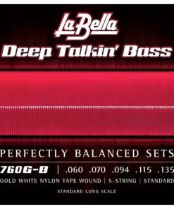 La Bella 760G-B Cuerdas de Bajo con Entorchado de Cinta de