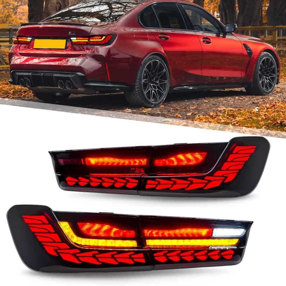 T T-ABC Luz trasera compatible con BMW G20 GTS 2019-2023