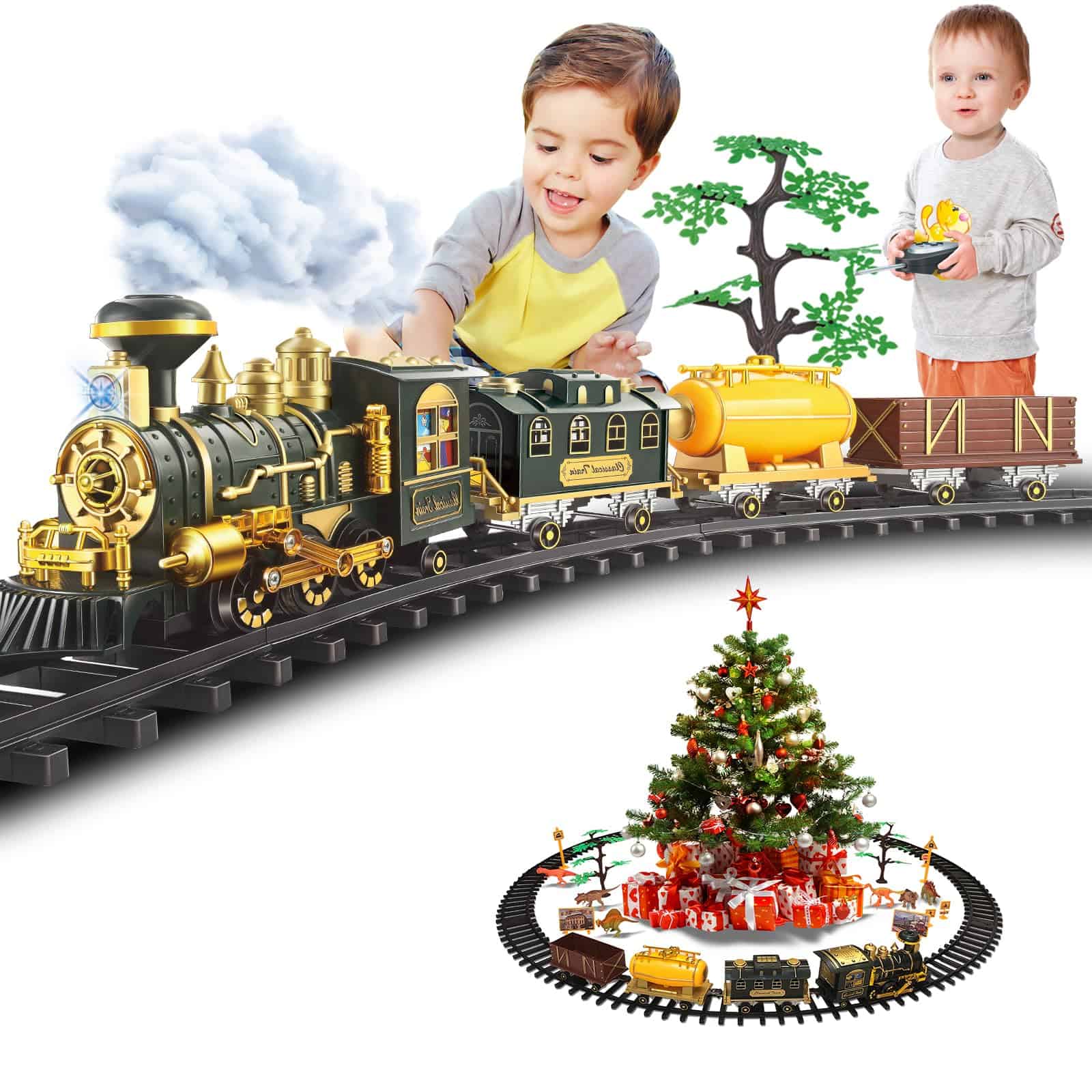 Set de Tren con Control Remoto - Tren Eléctrico de Gran