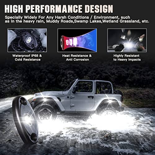 Luces LEDOPPO R1 de Roca Blancas 12PCS a Prueba de Agua - Imagen 4