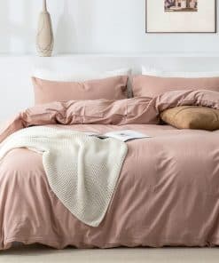 Juego de Funda nórdica TIPTOE BEAR Queen - -Rosa