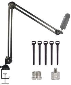 Brazo de micrófono pesado para juegos BOMGE, soporte de