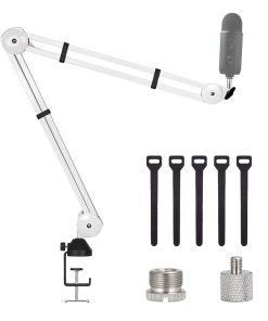 BOMGE Brazo de micrófono Soporte de micrófono Ajustable