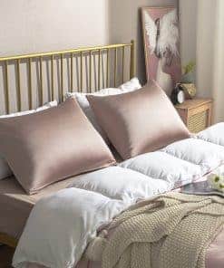 Funda de Almohada de Seda Sutuo Home 2 Paquete 100% de Seda