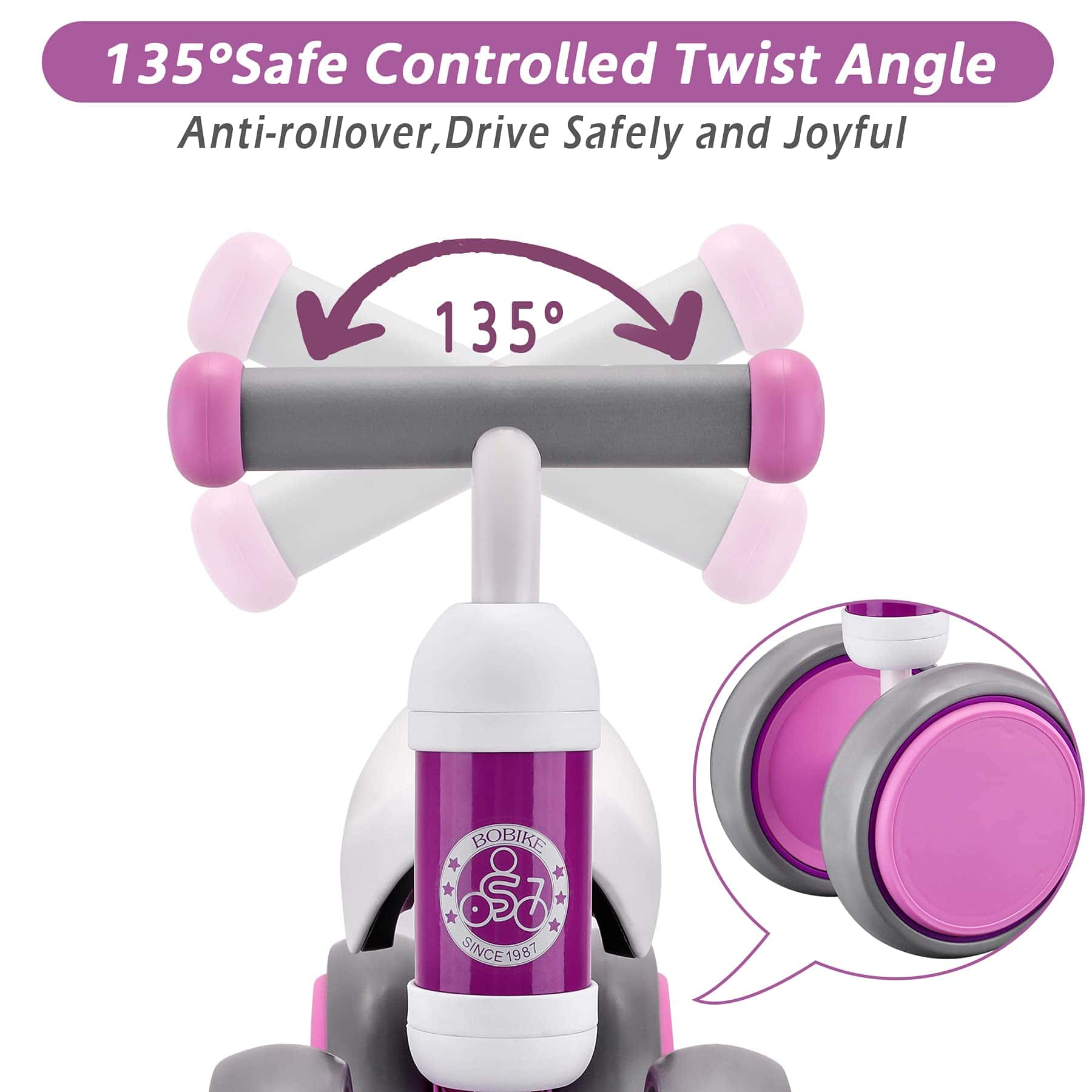 Bicicleta de Equilibrio para Bebés para Niños de 12-36 - Imagen 6