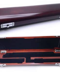 Estuche de madera dura Jiayouy B para flauta de 17