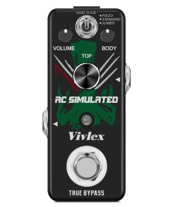Pedal de Efectos de Escenario de Simulador de Guitarra