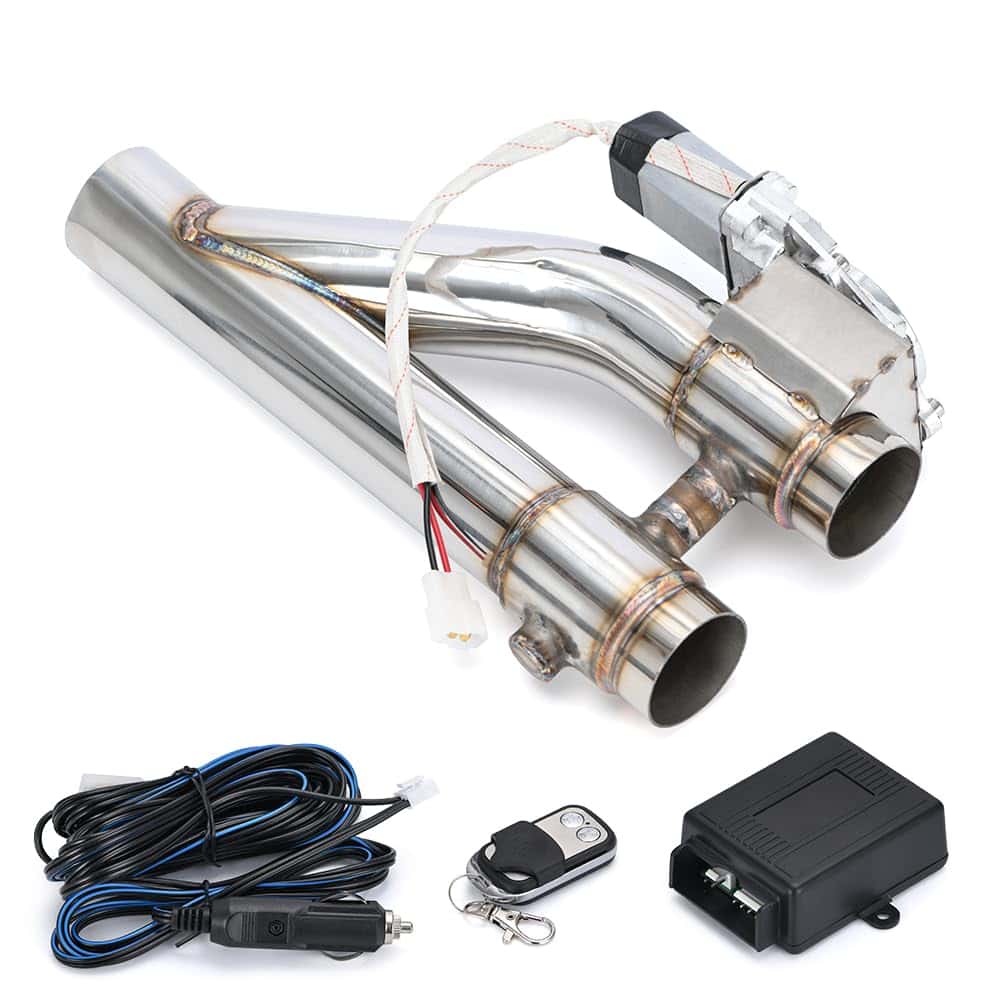 Kit de tubo de escape universal de acero inoxidable de 2