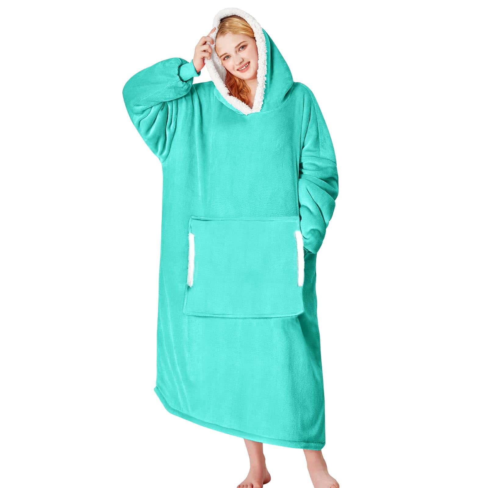 Manta con capucha Wearable - Regalos para mujer novia,