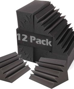 Trampas de graves de espuma acústica - Paquete de 12