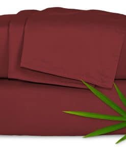 Juego de sábanas California King de Pure -Merlot