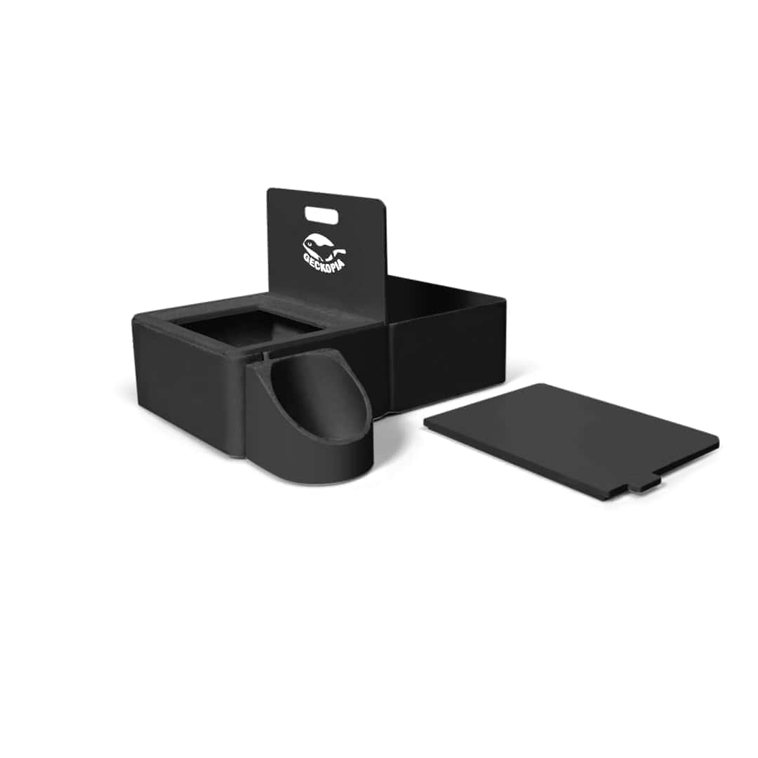 Geckopia Triple Dish 3.0 | 3 en 1 Plato de Reptil | Cuenco