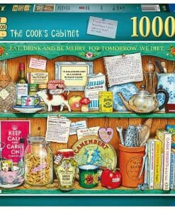 Rompecabezas Ravensburger The Cook's Cabinet de 1000 Piezas
