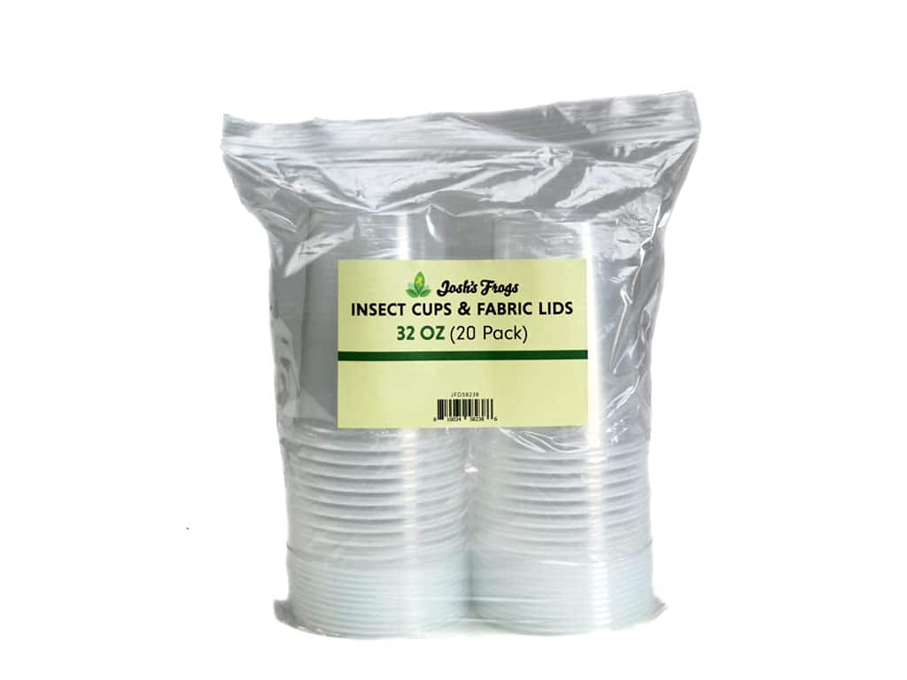 Paquete de 20 tazas de 32 oz para moscas de la fruta con