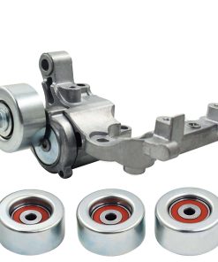 Tensor de correa de transmisión con kit de 3 poleas de