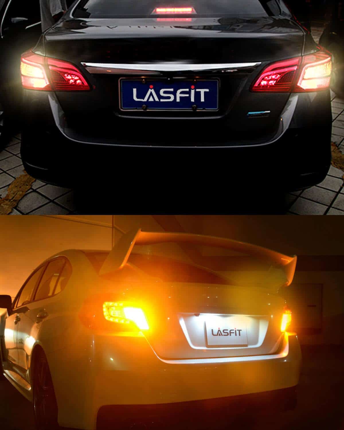 Bombilla LED LASFIT 7440 Amber Yellow con Resistencia - Imagen 8