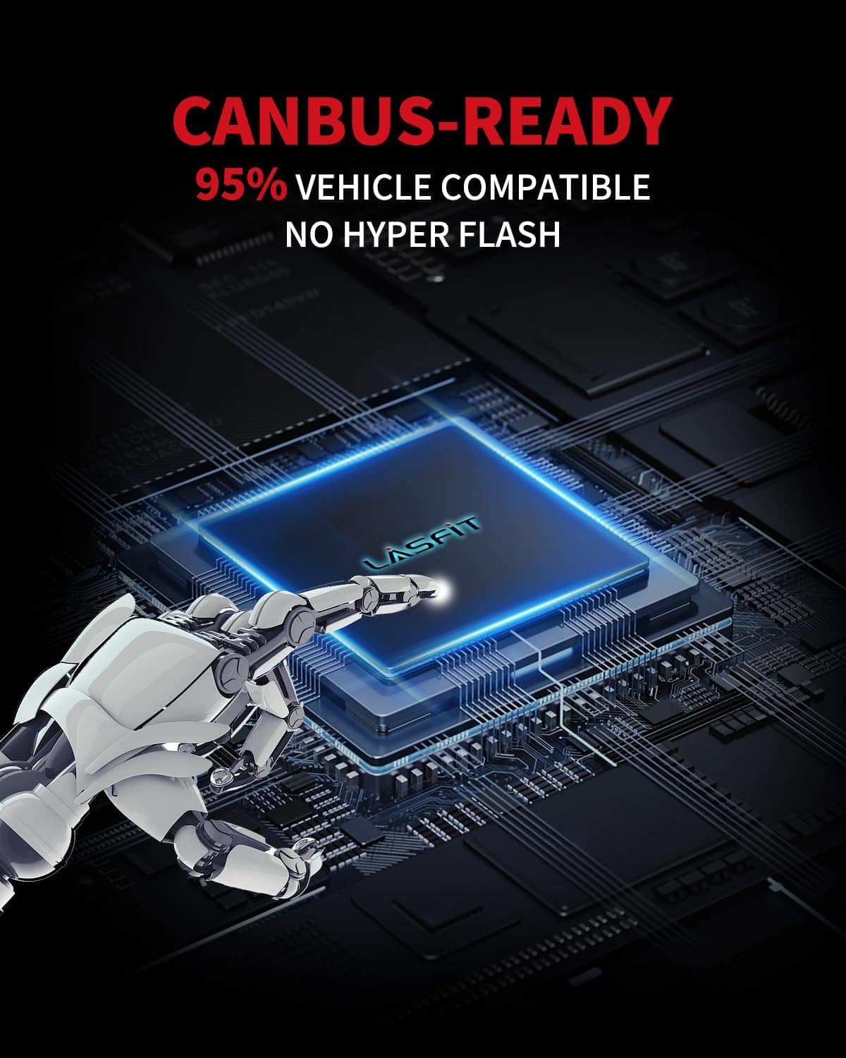 Bombilla LED LASFIT 7440 Amber Yellow con Resistencia - Imagen 4