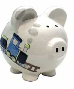 Alcancía de cerámica para niños Child to Cherish (Tren de