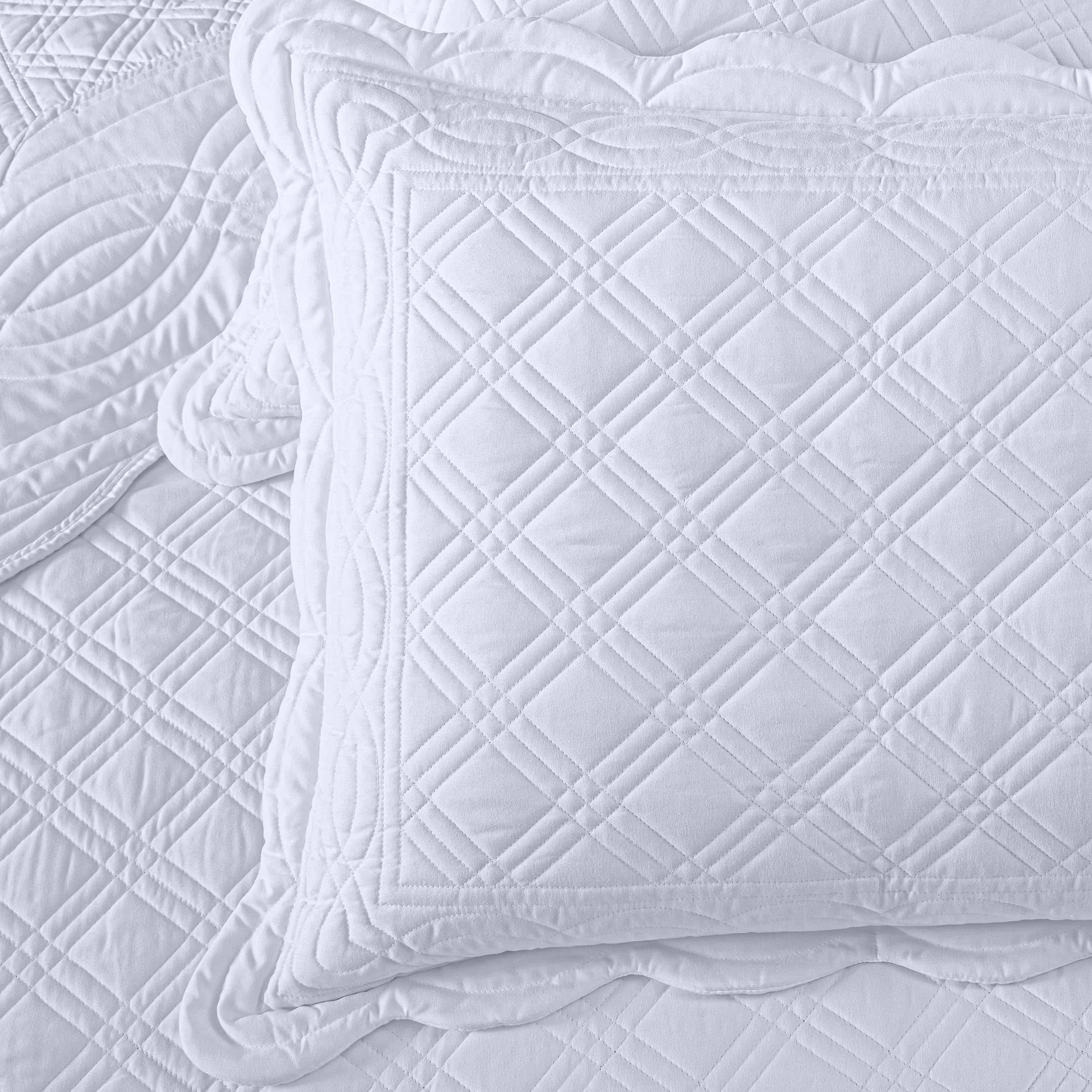 Chezmoi Collection Stella Juego de Colcha de 3 Piezas - - Imagen 7