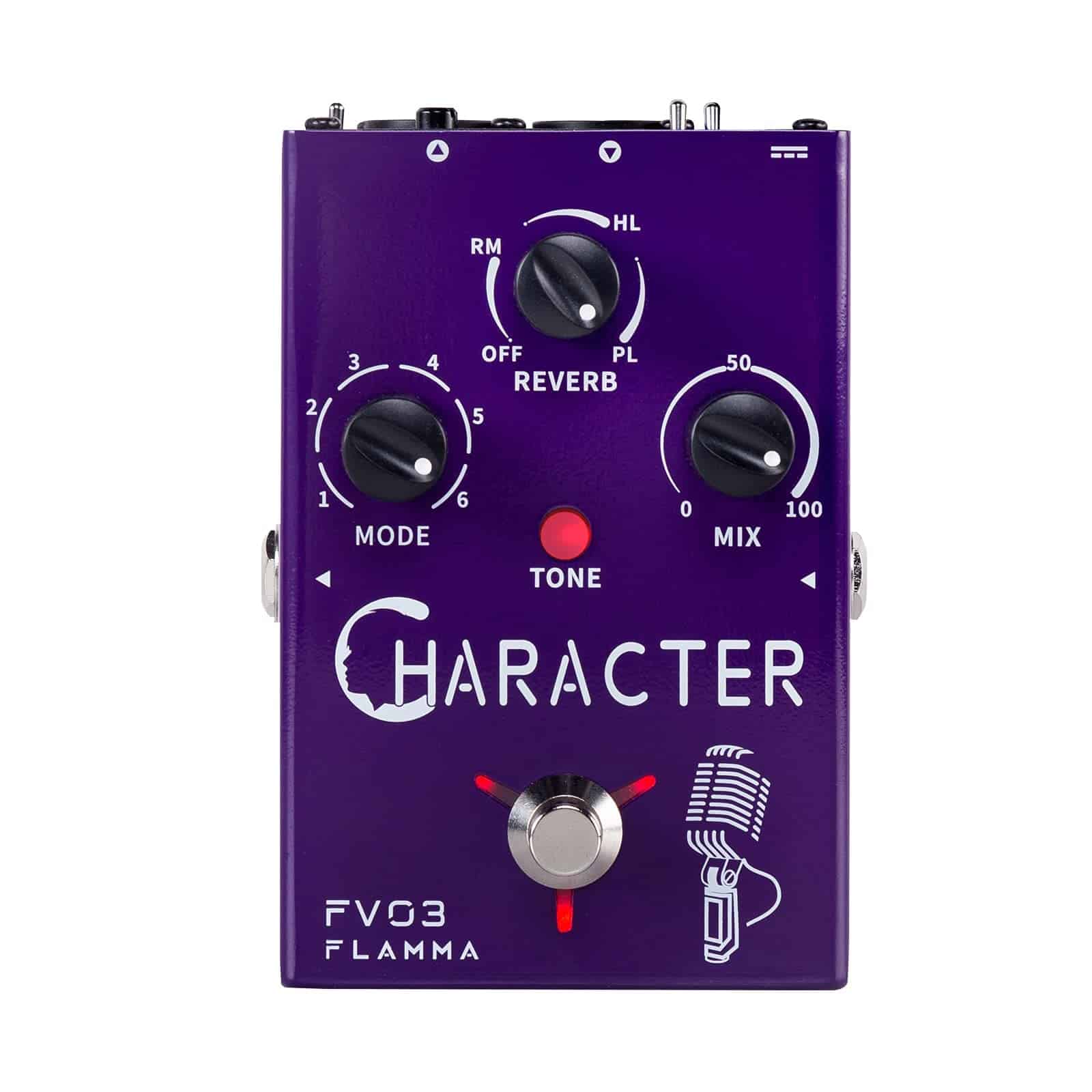 Pedal de Efectos Vocales FLAMMA FV03 Procesador de voz