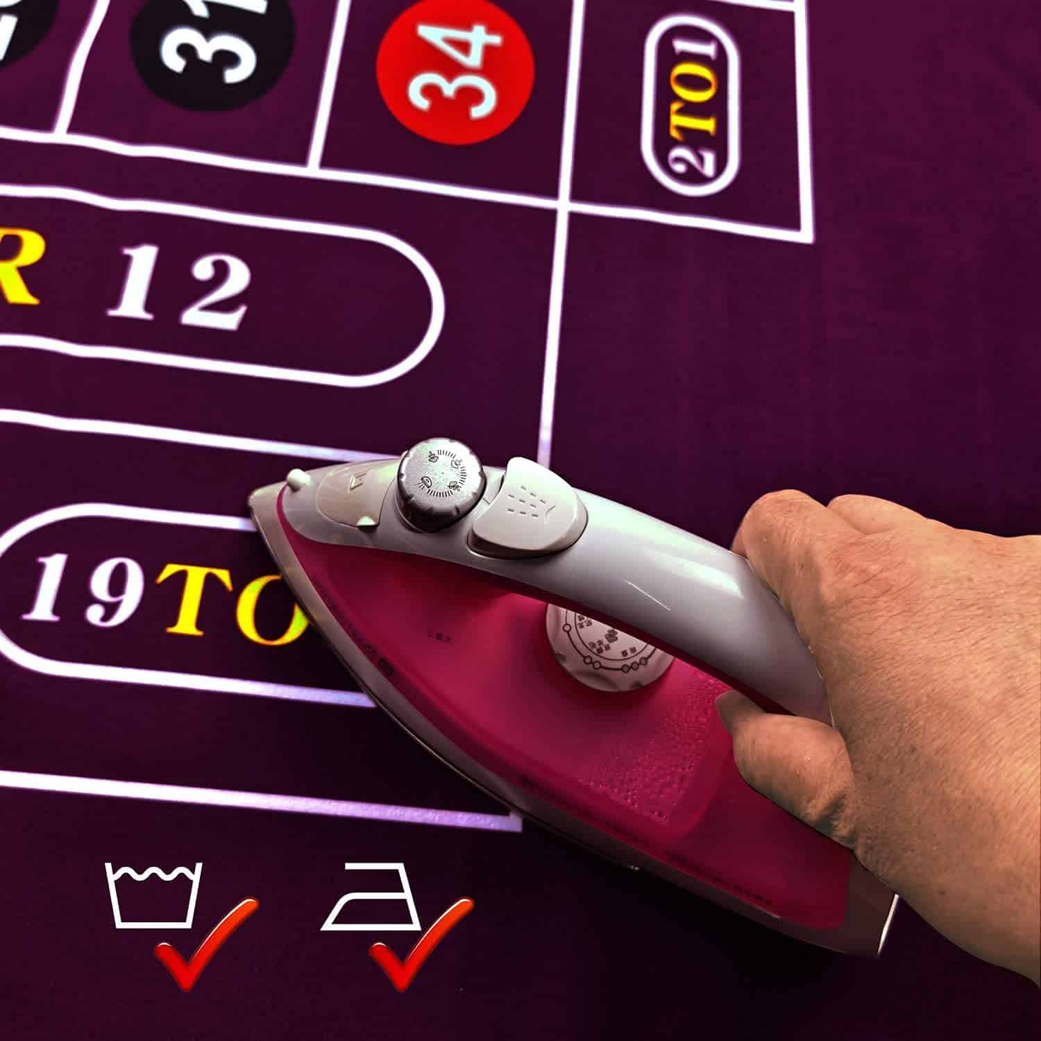 BALIKEN Tapete de Ruleta 84x42 Pulgadas y Tapete de Craps - Imagen 7