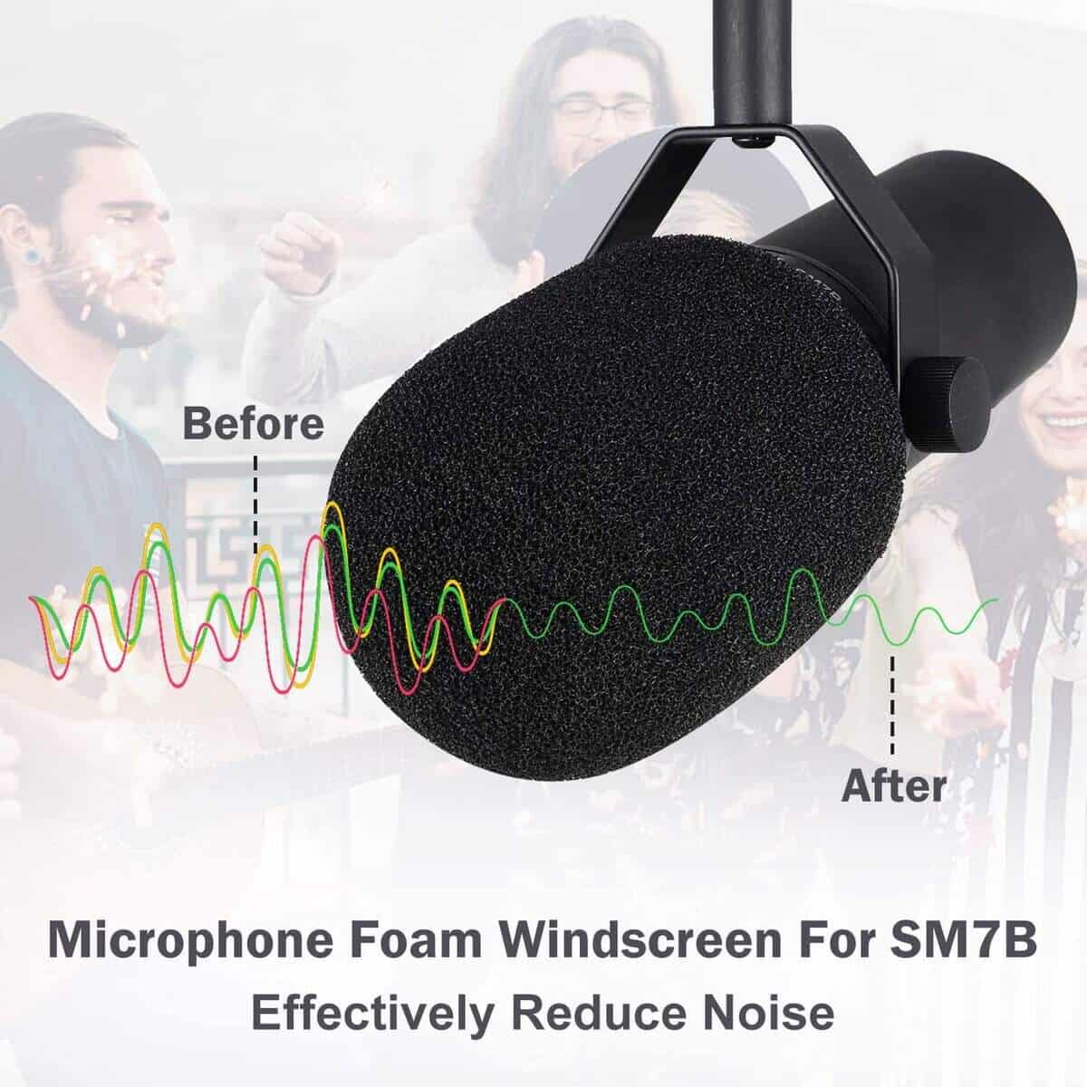 Soporte de brazo de micrófono Boseen Boom para Shure SM7B - Imagen 7