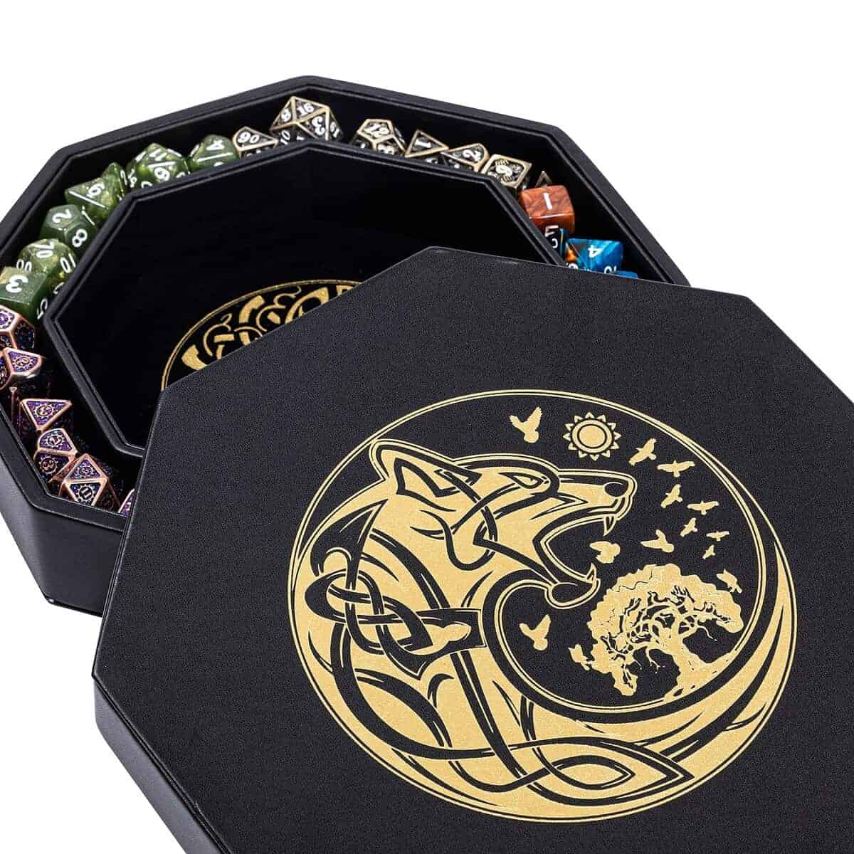 DND Dice Tray - Bandeja de Dados Premium de 8 Pulgadas