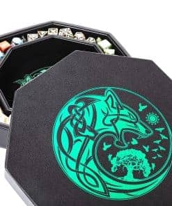 Bandeja de Dados DND - Bandeja de Dados -Verde Lobo