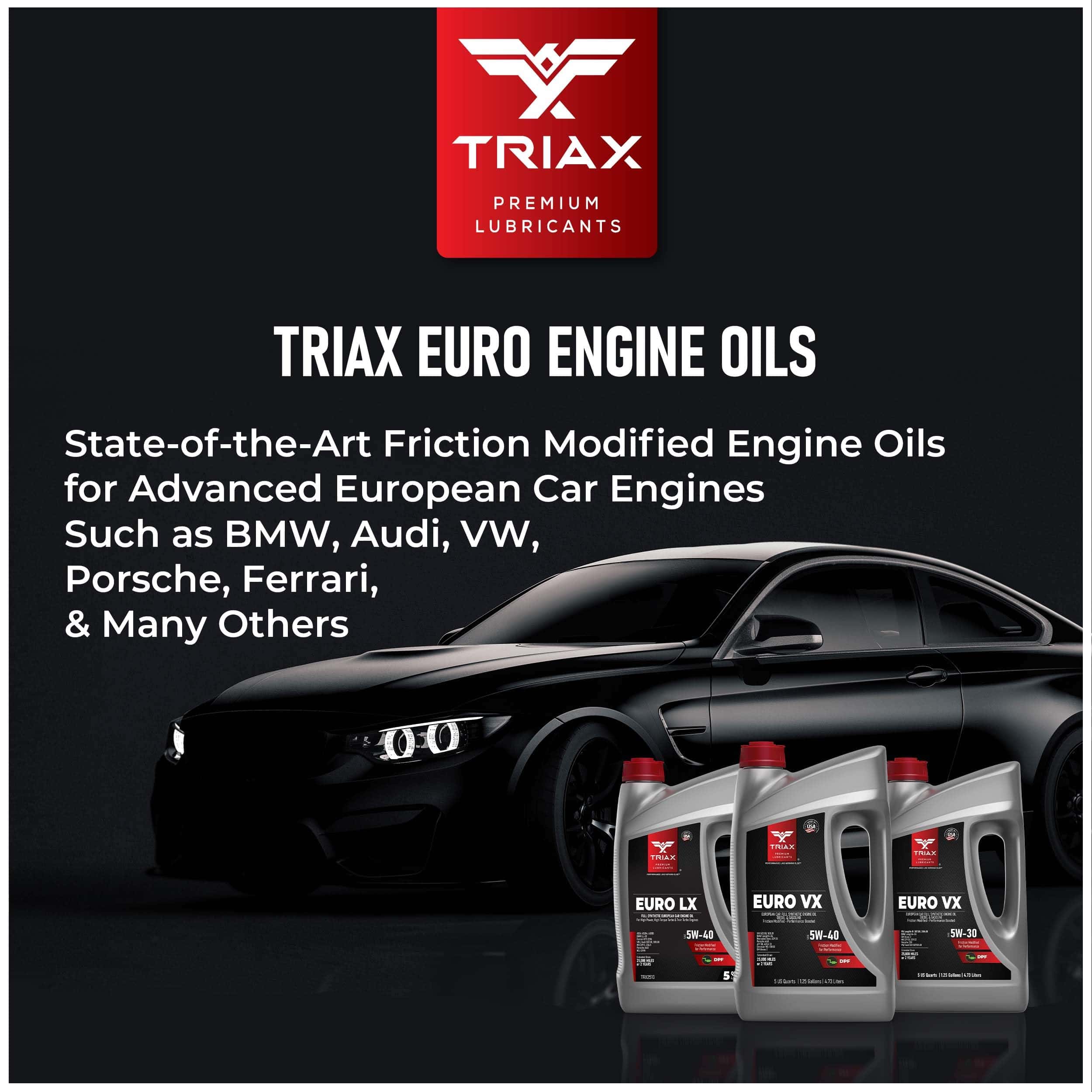 Triax Euro LX 0W-40 Full Synthetic, 20,000 Millas, - Imagen 9