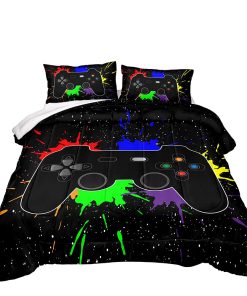 Edredón de Juego para Niños, Juego de Ropa de Cama para