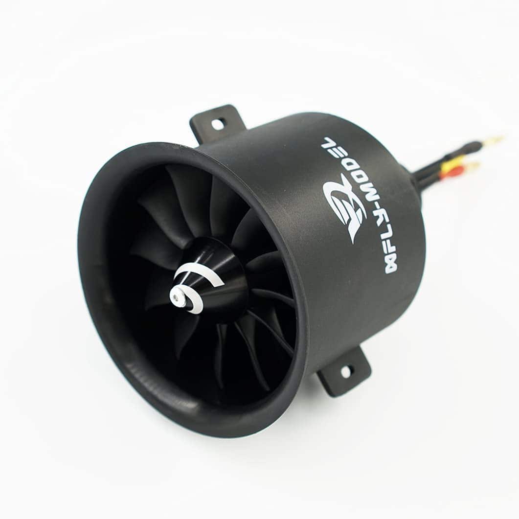 XFLY-MODEL 70mm 12 aspas EDF Ventilador Ducto con Motor