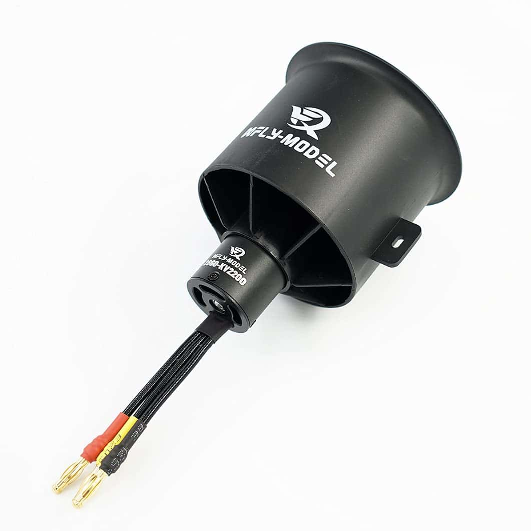 XFLY-MODEL 70mm 12 aspas EDF Ventilador Ducto con Motor - Imagen 7