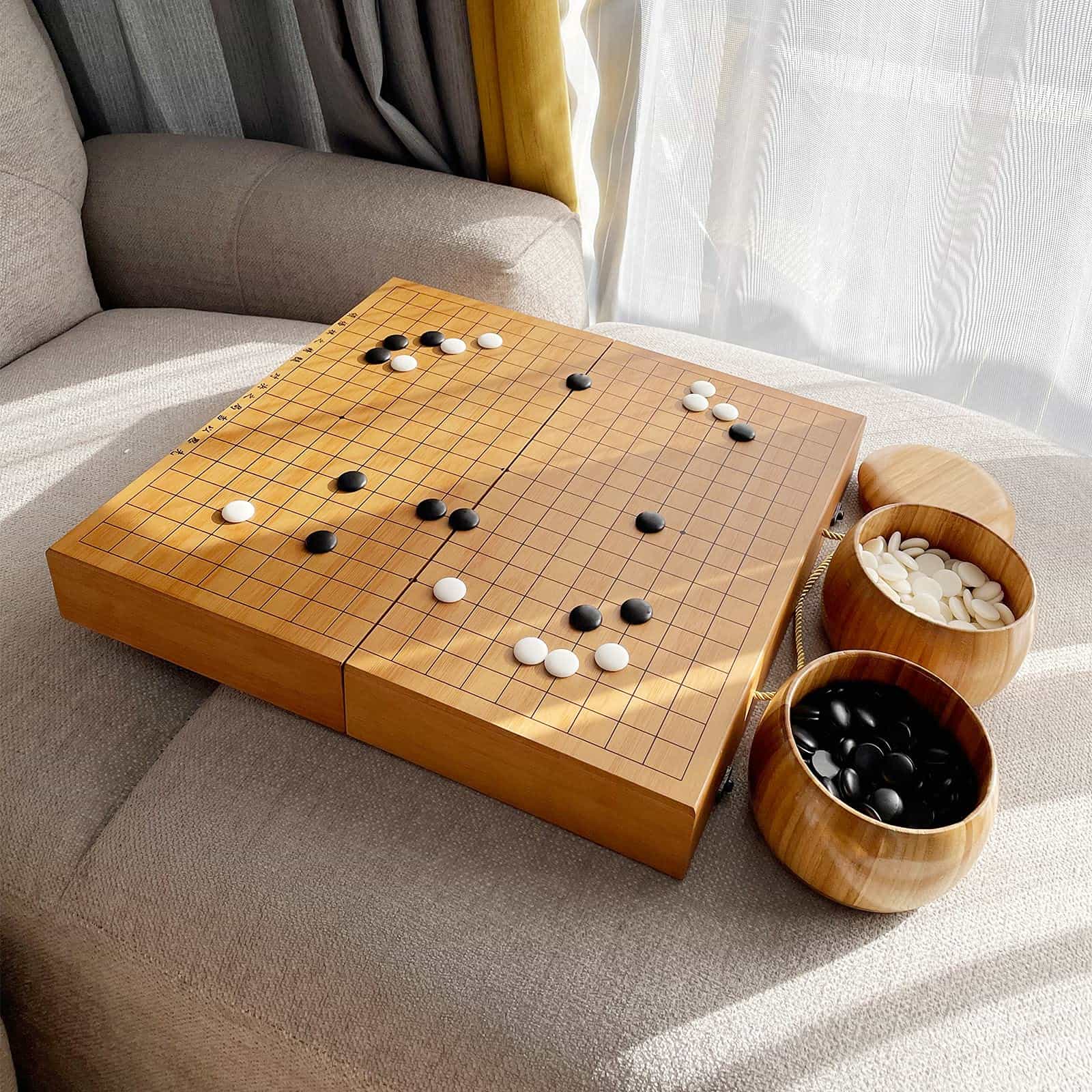 Conjunto de Juego de Go Wowwoody 19x19 en Caja de Regalo de - Imagen 7