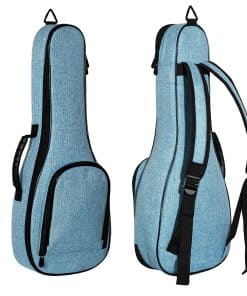 Estuche de ukulele Deviser Backpack 12MM ABS Asas funda de