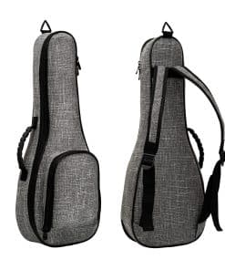 Estuche Deviser para Ukulele de 21 Pulgadas con Relleno de