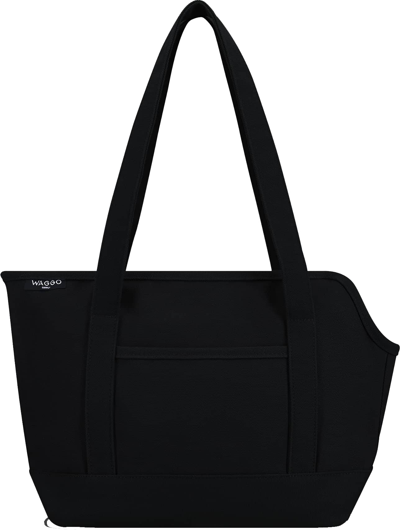 Bolso de lona Waggo para perros, bolso de mano portátil con