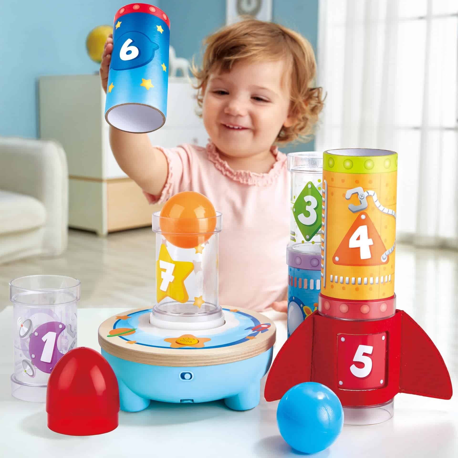 Apilador de Bolas Espacial Hape Rocket, 24+ Meses - Imagen 5
