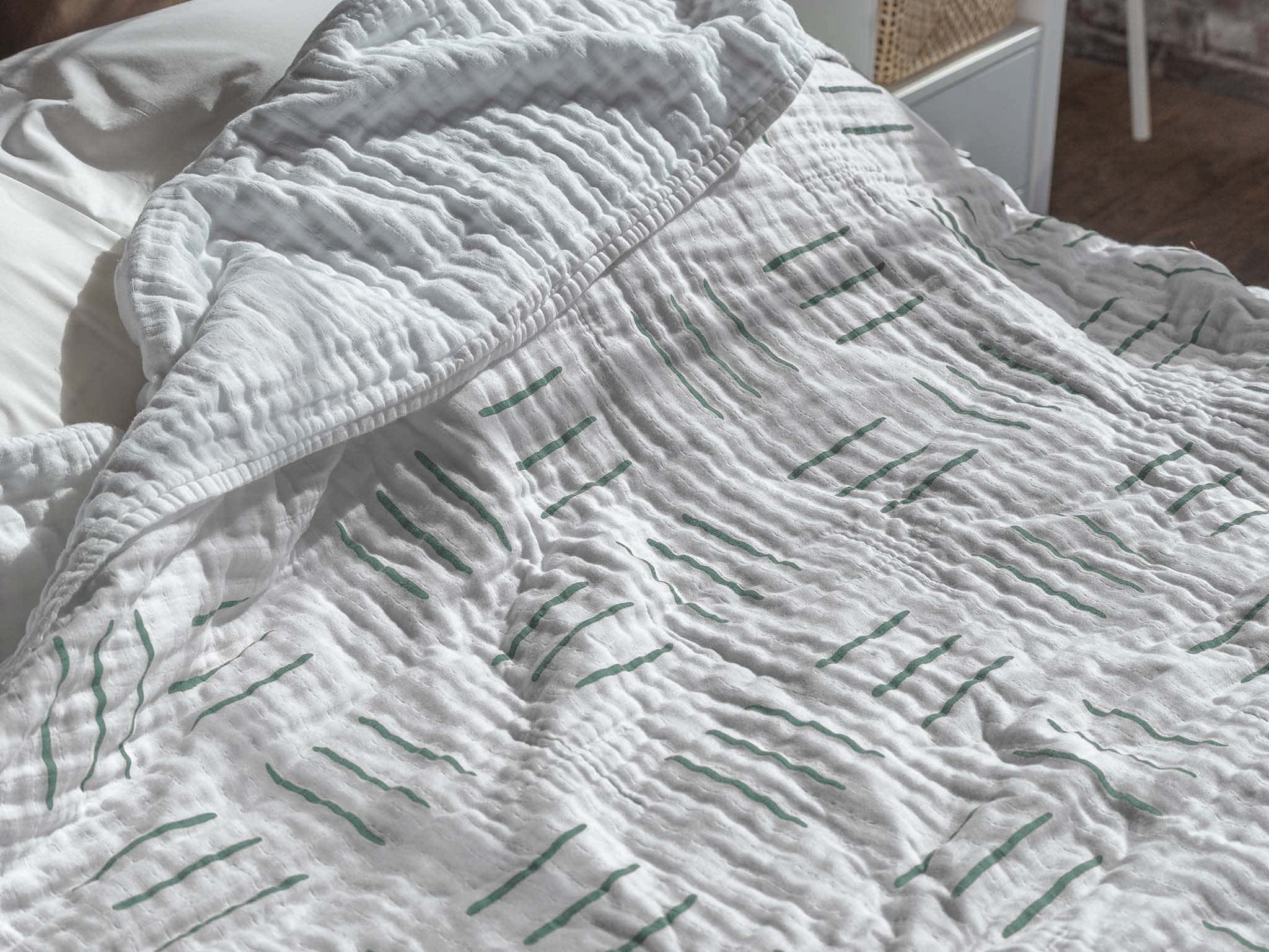 Manta de la Colección Nube de Magnolia Organics - Twin, - Imagen 3