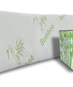 Almohada de cuerpo de bambú DreamField Linen para adultos -