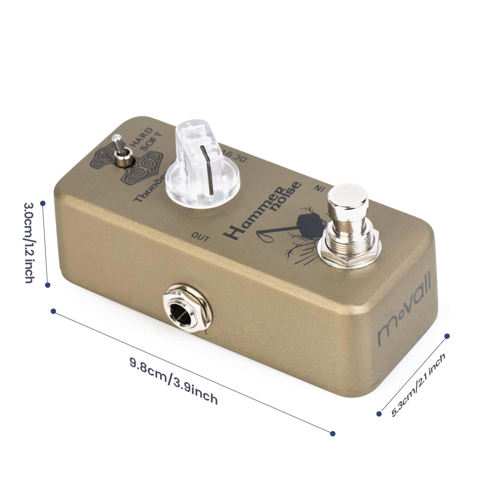 Pedal de Efecto de Guitarra Movall MP-307 Hammer Noise Gate - Imagen 7