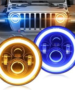 Faros LED Halo redondos de 7 pulgadas CO LIGHT con luz