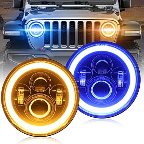 Faros LED Halo redondos de 7 pulgadas CO LIGHT con luz
