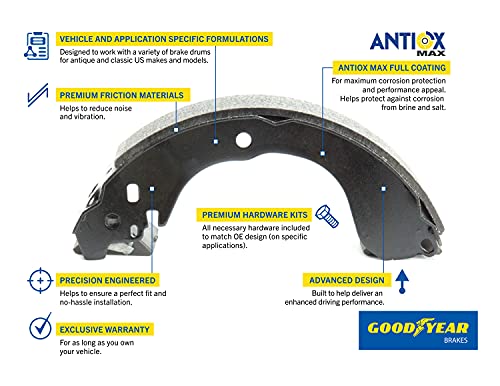 Zapatas de Freno Delanteras Goodyear GYS280 | Compatible - Imagen 3