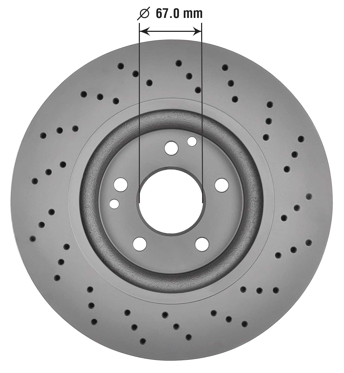 Goodyear Brakes 213182GY | Disco de Freno Delantero Premium - Imagen 6
