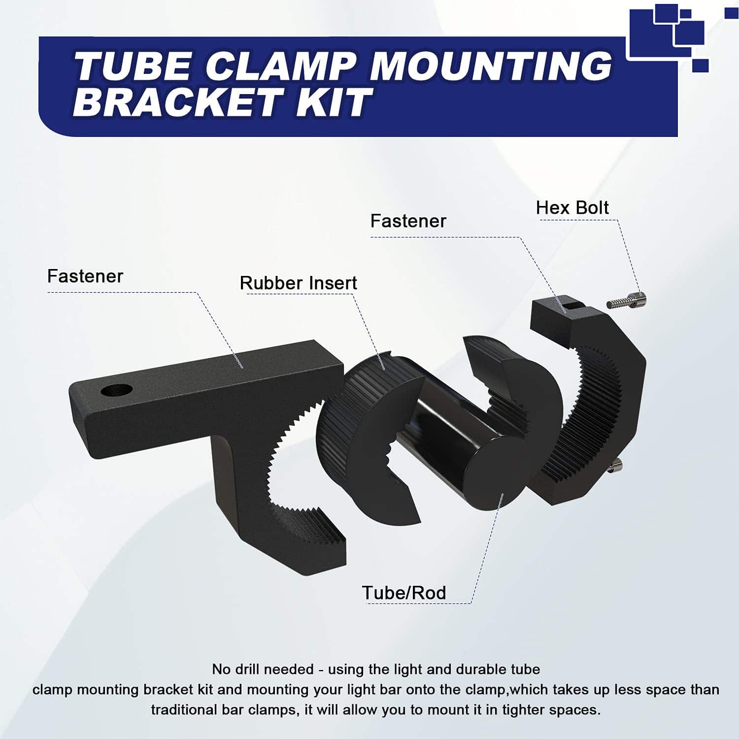 ASLONG 4 Piezas 4 pulgadas Luces de Estrobo LED, Luz de - Imagen 8