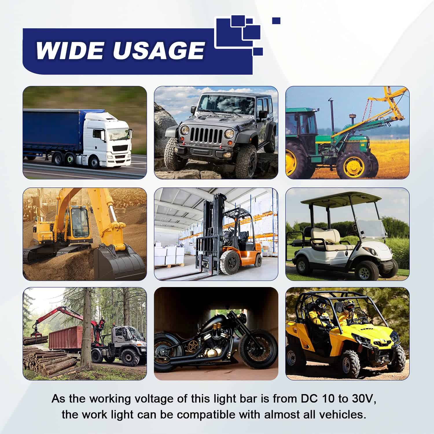 ASLONG 4 Piezas 4 pulgadas Luces de Estrobo LED, Luz de - Imagen 10