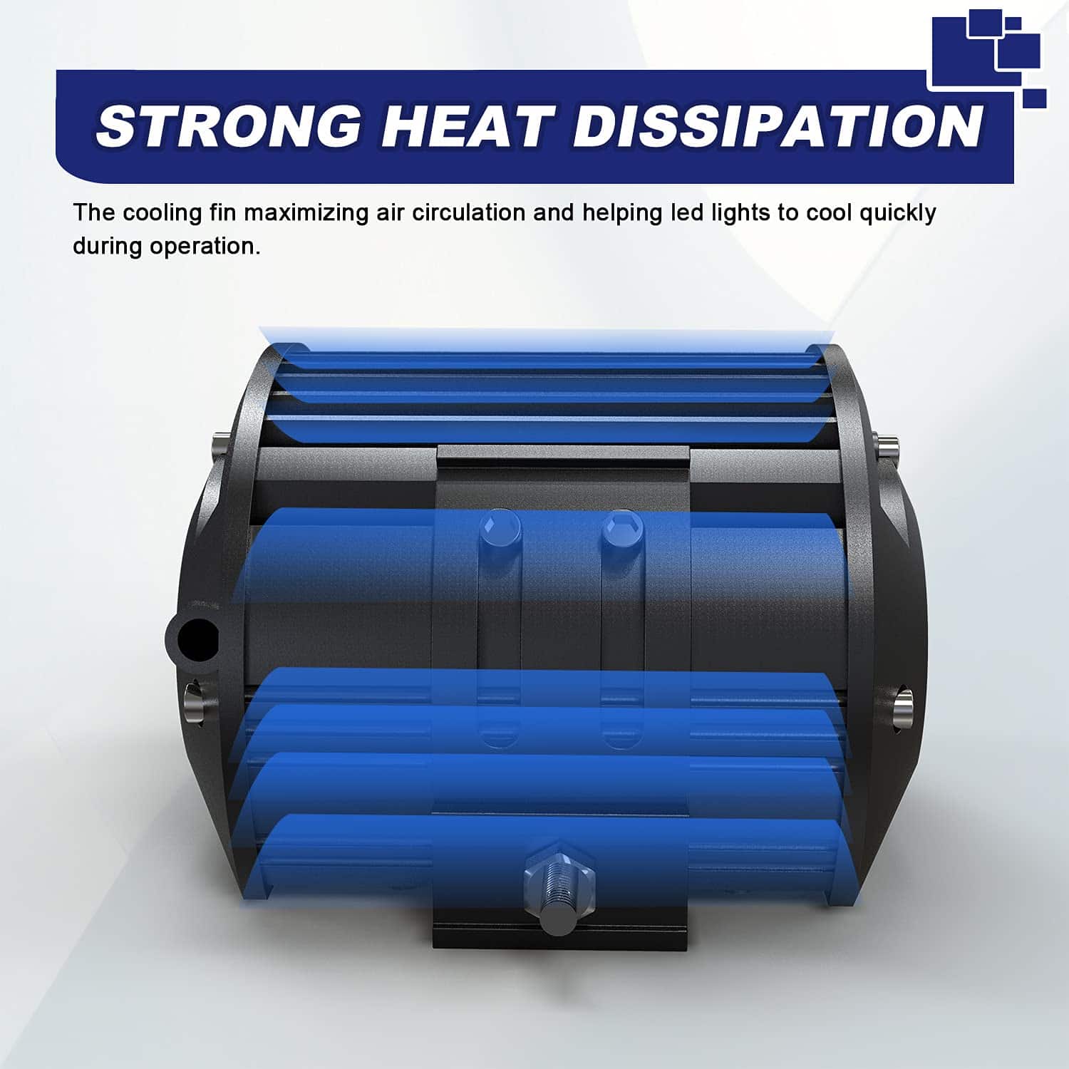 ASLONG 4 Piezas 4 pulgadas Luces de Estrobo LED, Luz de - Imagen 6