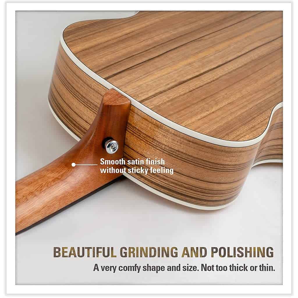 Guitarra Acústica Mini SIGMA, Tapa de Abeto Macizo, Maderas - Imagen 4